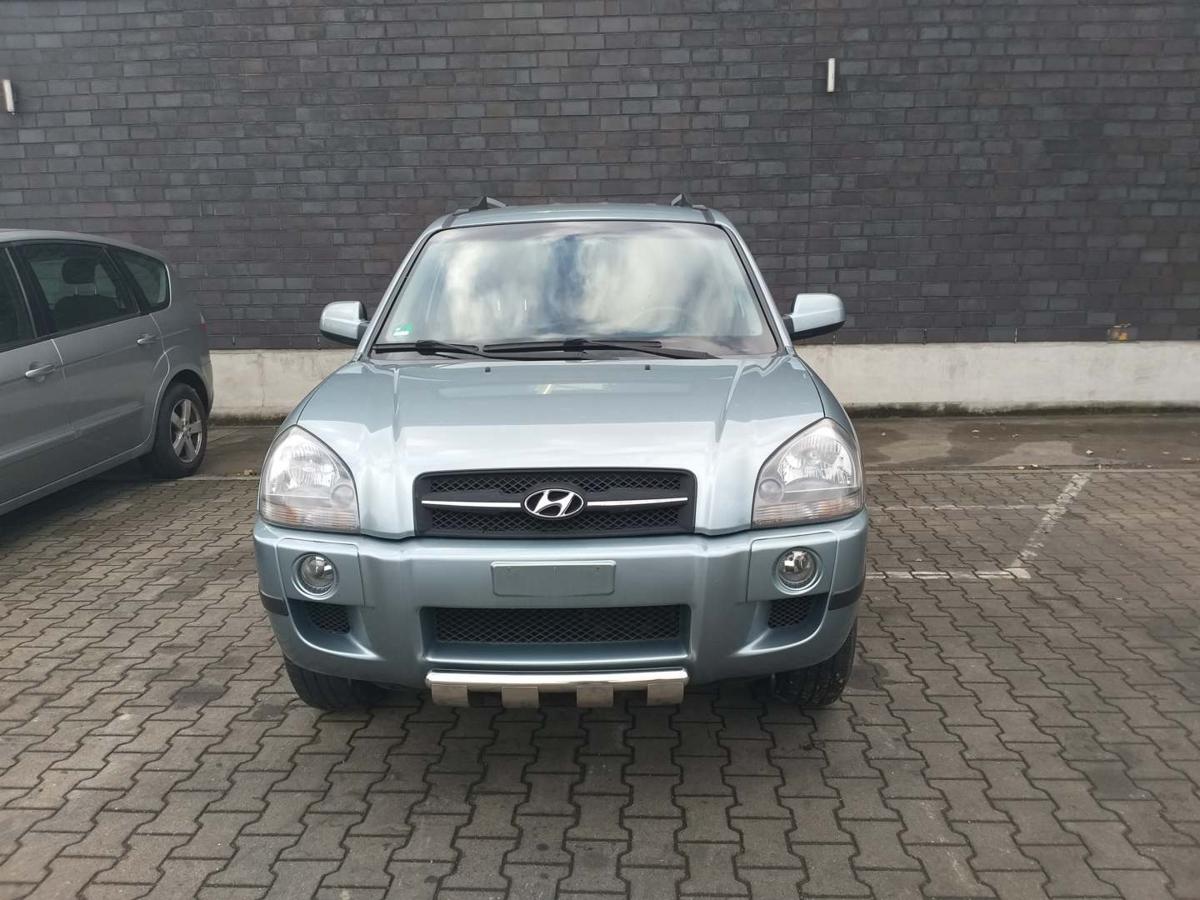 Hyundai Tucson original Tür vorn links Hellblaumetallic Rohbau Bj.2005